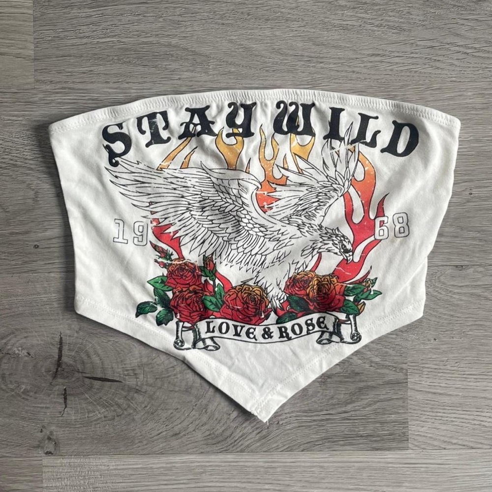 Stay Wild Graphic Women's Top
